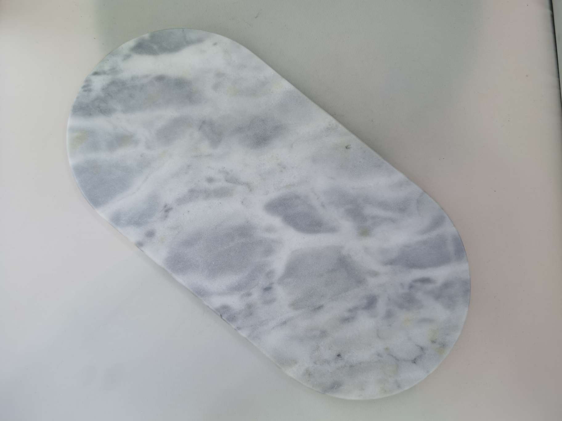 Oval marble display plate, aromatherapy handicrafts, stone tableware, hotel decoration tray, gift craft ornaments, exquisite life gifts Item Picture