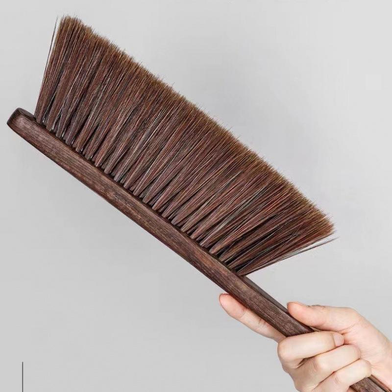 factory direct sales large bed brush wooden brush cleaning brush dust broom soft brush bed sheet sofa dusting brush Specification drawing