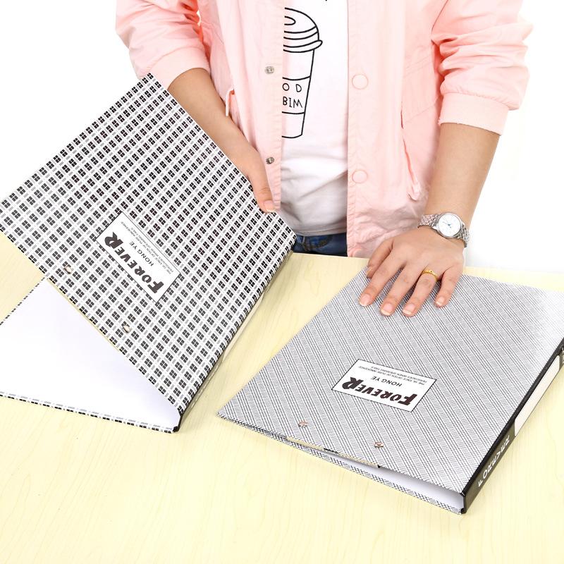 Forever Strong Double Folder Business Office Supplies A4 Paper Materials Student Stationery Storage Wholesale