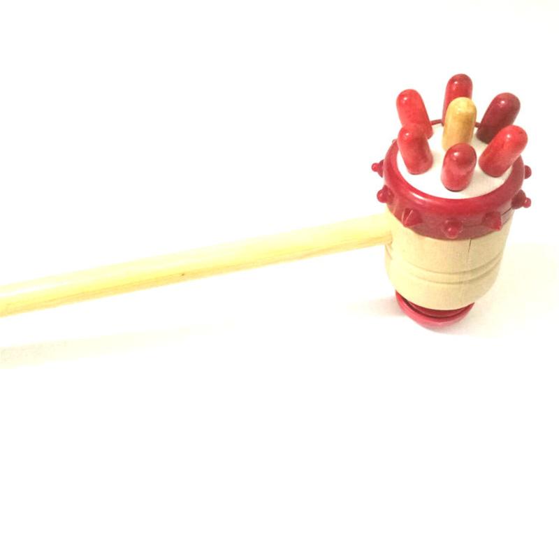 plastic seven claw hammer massager bamboo scratching and itching not asking for people middle-aged and elderly supplies 10 yuan shop stall supply wholesale Item Picture