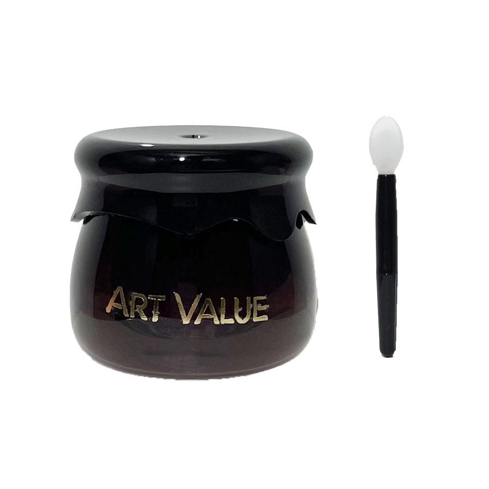 Art Value Small Black Can Lip Balm Nourishing Moisturizing Anti-Chapping Lipstick Base Lip Care Colorless Lip Balm Item Picture