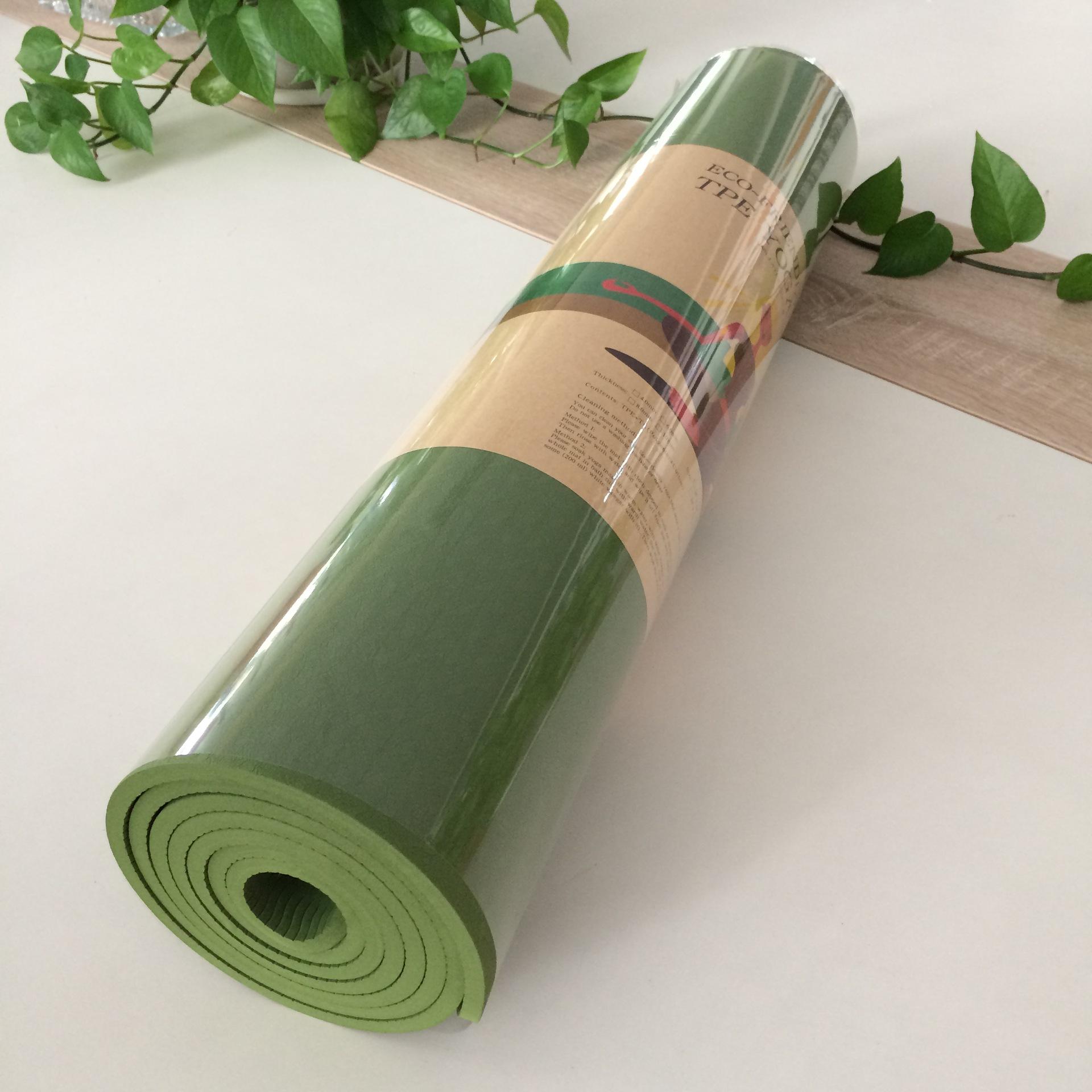 beginner tpe yoga mat 6mm fitness mat flat support yoga mat factory wholesale yoga mat dasheng rubber and plastic Application Scenario