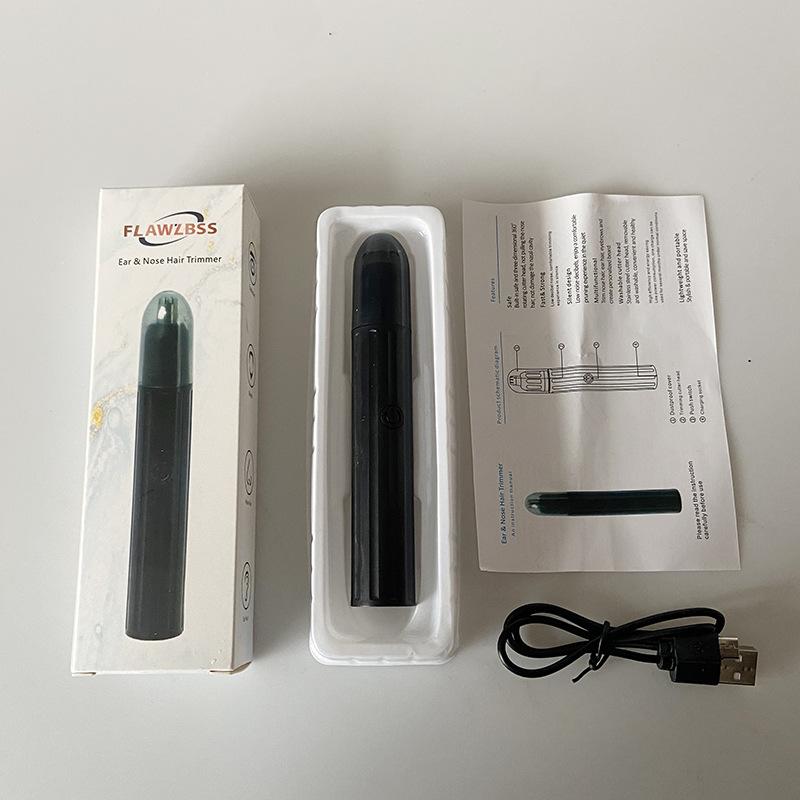 foreign trade electric nose hair trimmer men's shaving nose hair electric razor nose hair trimmer nose hair pet scissors details Picture