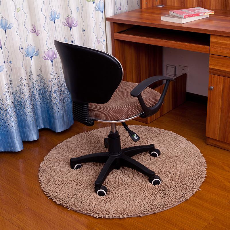 chenille round computer chair cushion bedroom bay window bedside blanket before bed swivel chair cushion yoga mat