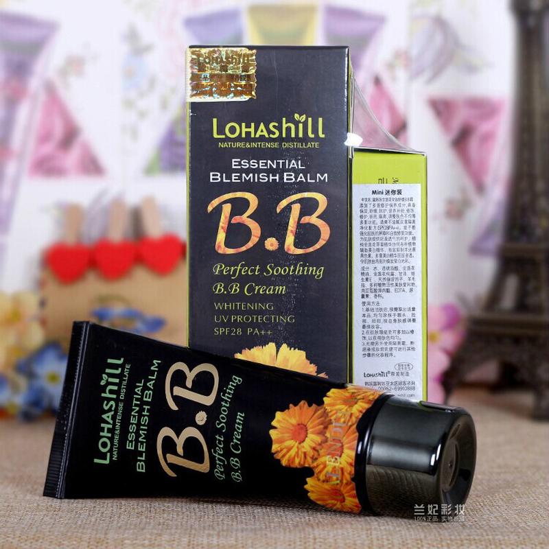 Lohashill Lohashill Marigold Soothing BB Cream 60ml Nude Makeup Cream Isolation Moisturizing Concealer Oil Control Foundation full figure