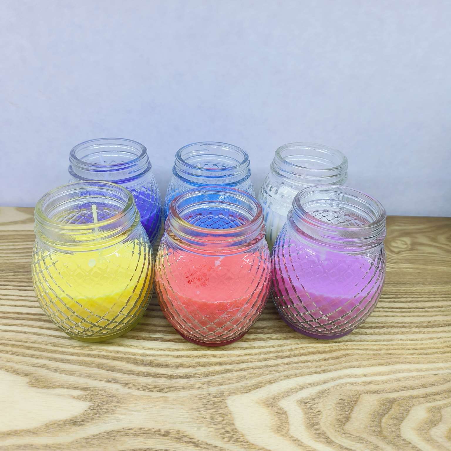 工厂直销  玻璃杯蜡 提升工作环境氛围香薰蜡烛蜡烛细节图