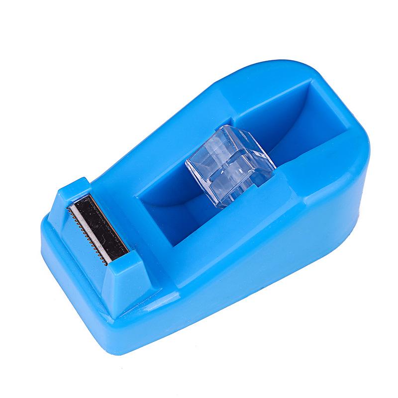 factory direct supply color transparent tape cutter labor-saving small size office tape base student journal tape dispenser Item Picture