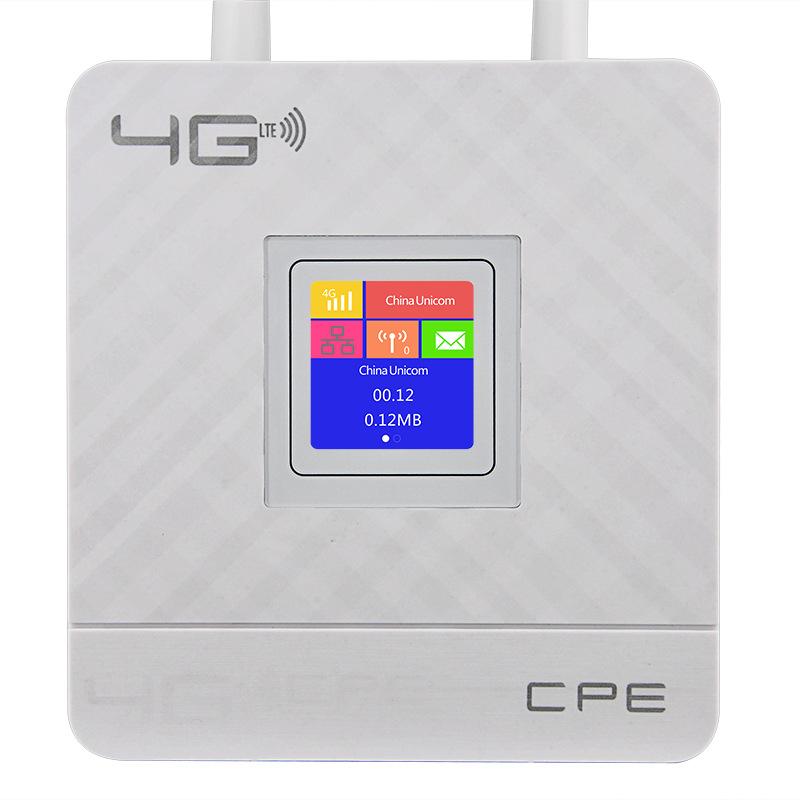 4G Lte Cpe Router Three-Network 4G Card-Inserting Mobile Router Wifi Router Cpf903 Specification drawing