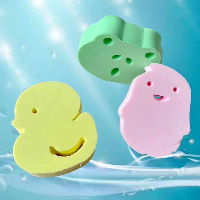 pva children's bath sponge bath sponge baby and infant bath bath cotton bath square cartoon bath sponge