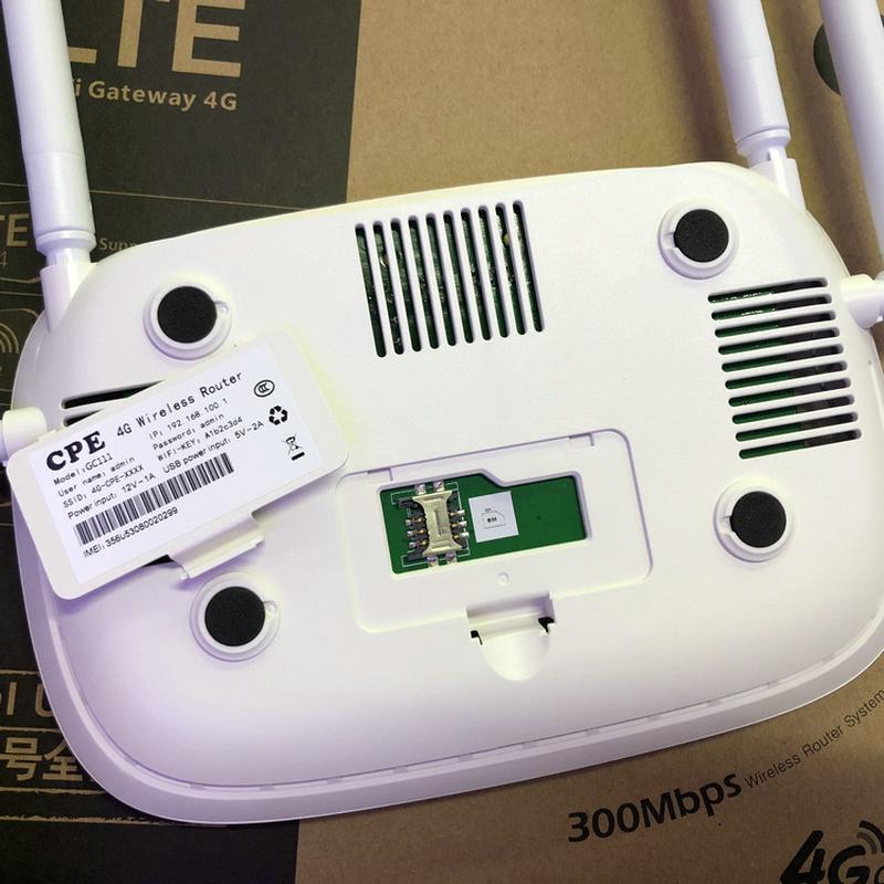 4G Lte Router Three Netcom Wireless Router 4G Cpe Router details Picture