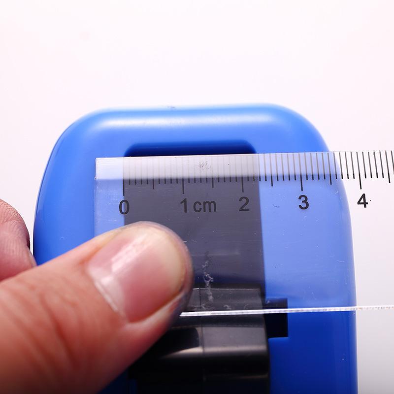 deli 811 tape base applicable width less than 18mm tape cutter adhesive tape holder small tape portable split Item Picture