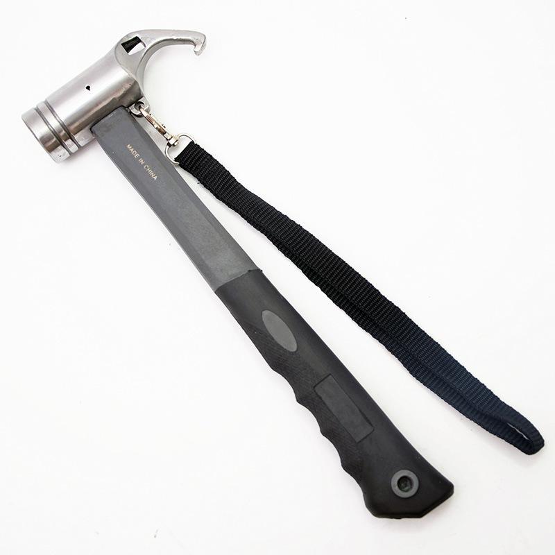 outdoor hammer camping hammer outdoor ground claw hammer olecranon hammer export south korea carbon steel hammer camping tent canopy claw hammer claw hammer Application Scenario