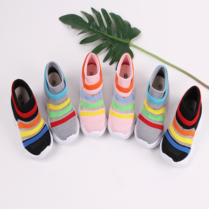 spring and autumn non-slip rubber sole toddler shoes children's shoes anti-collision rubber shoes infant baby shoes and socks factory wholesale