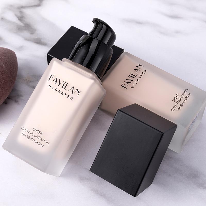 french blue light feeling foundation liquid lasting not makeup not stuck powder moisturizing oil control bb cream concealer foundation liquid details Picture