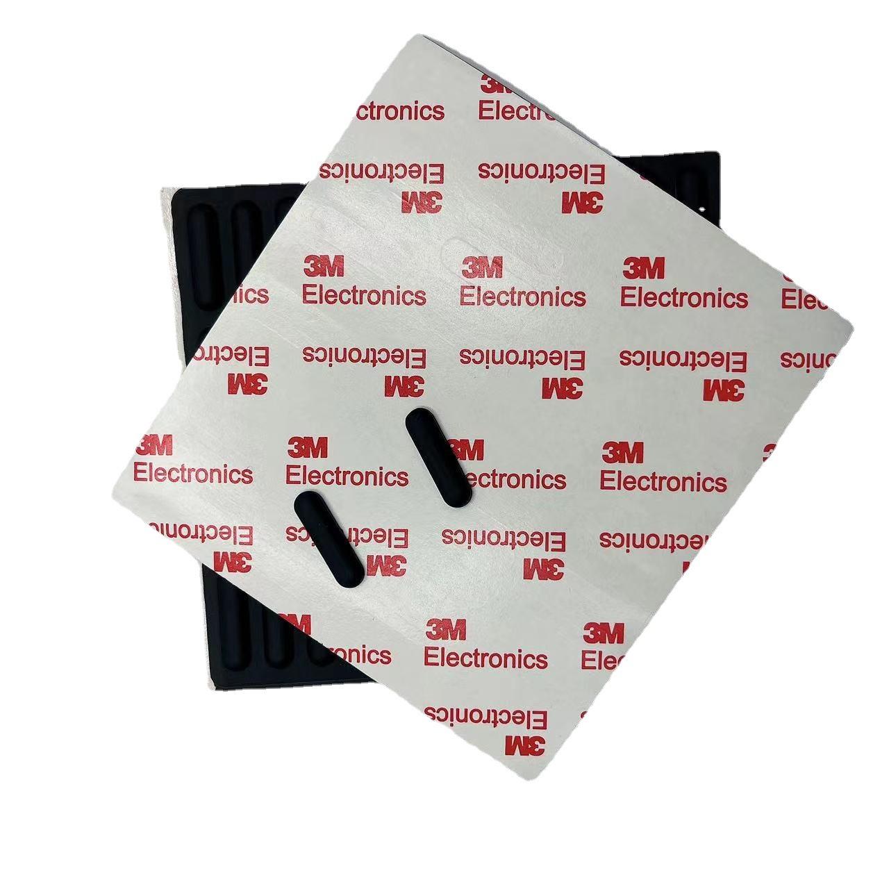 laptop bottom strip silicon floor mat router audio socket bottom non-slip wear-resistant pressure-resistant Item Picture