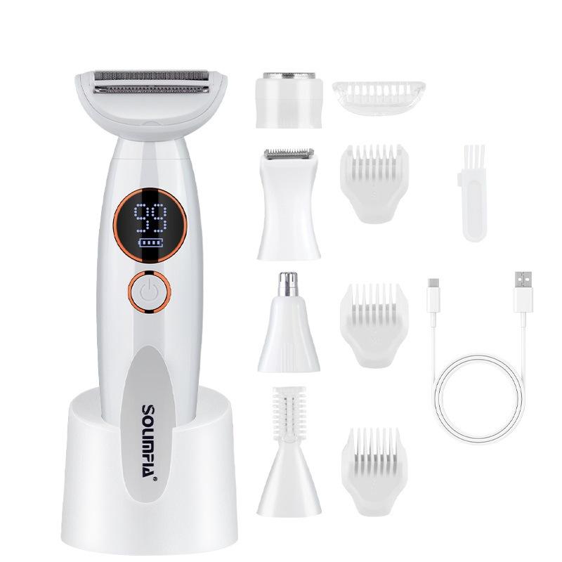 solimpia multifunctional electric depilator women's eye-brow knife private lady shaver nose hair trimmer hair trimmer Item Picture