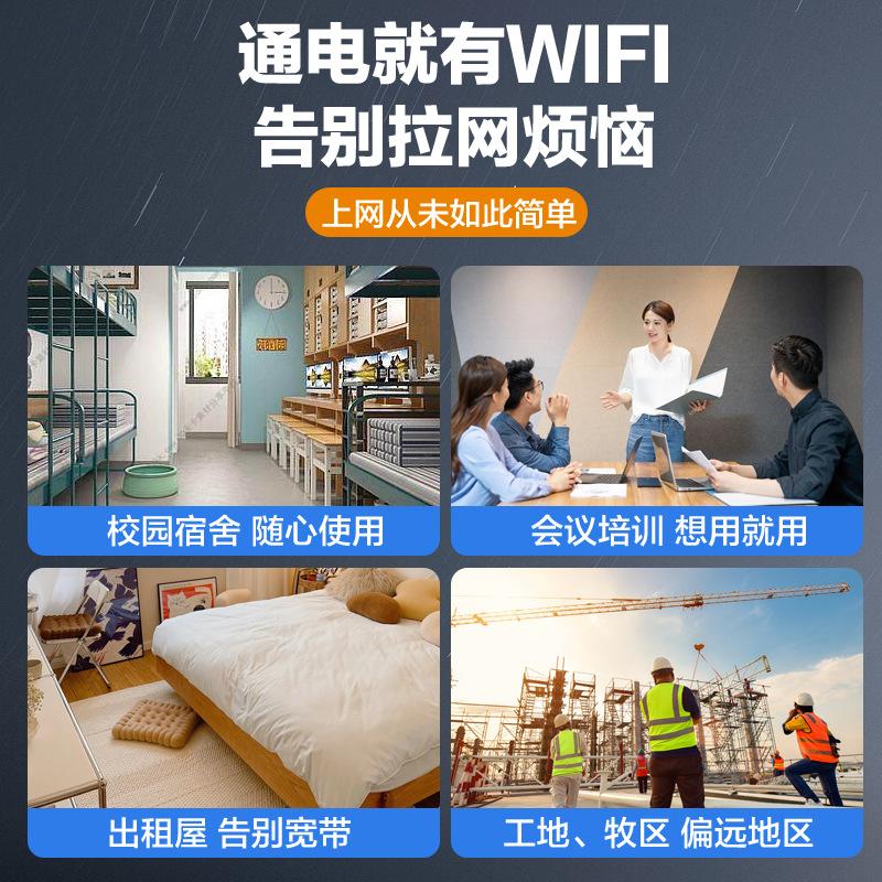 portable mobile card router portable wi-fi wireless wifi dual-band cpe with network port can be plugged in network cable Specification drawing