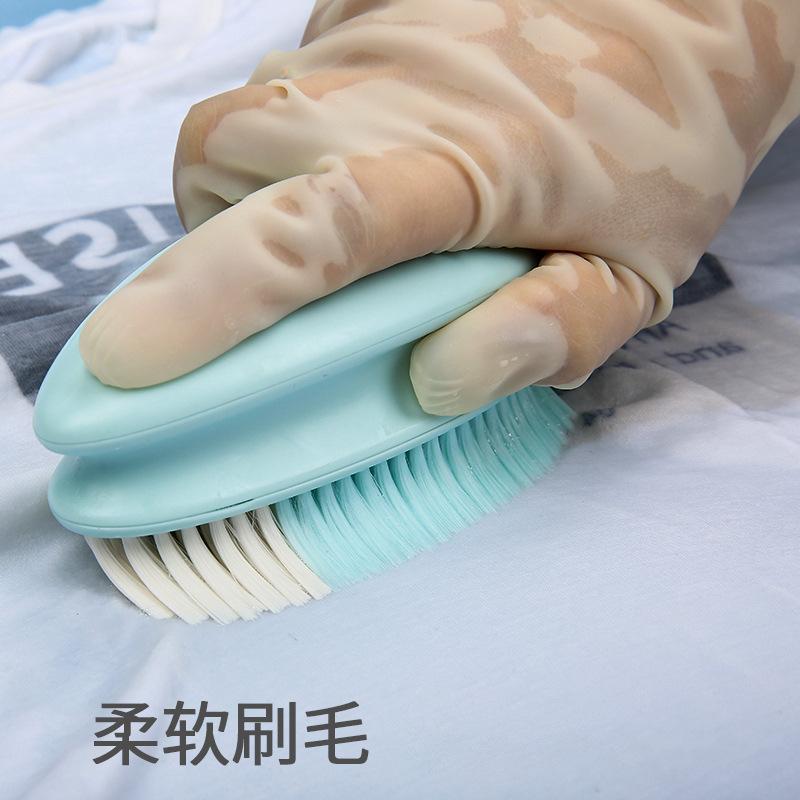 small shoes cleaning brush long handle plastic laundry soft brush unisex household shoes cleaning brush fashion simple Specification drawing