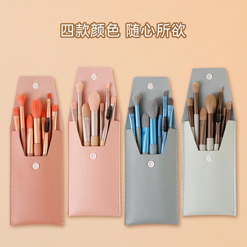 makeup brushes 8 mini makeup brushes suit beginners concealer brush powder foundation brush powder brush beauty tools wholesale
