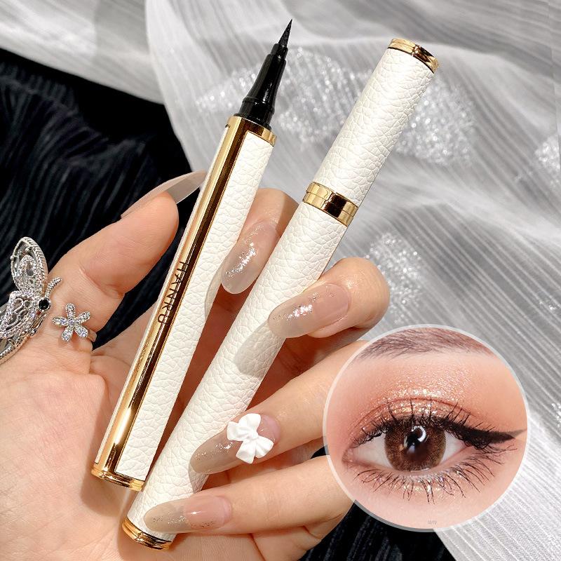 han ru city focus eyeliner easy color waterproof easy makeup remover not smudge brush hook line pen liquid eyeliner