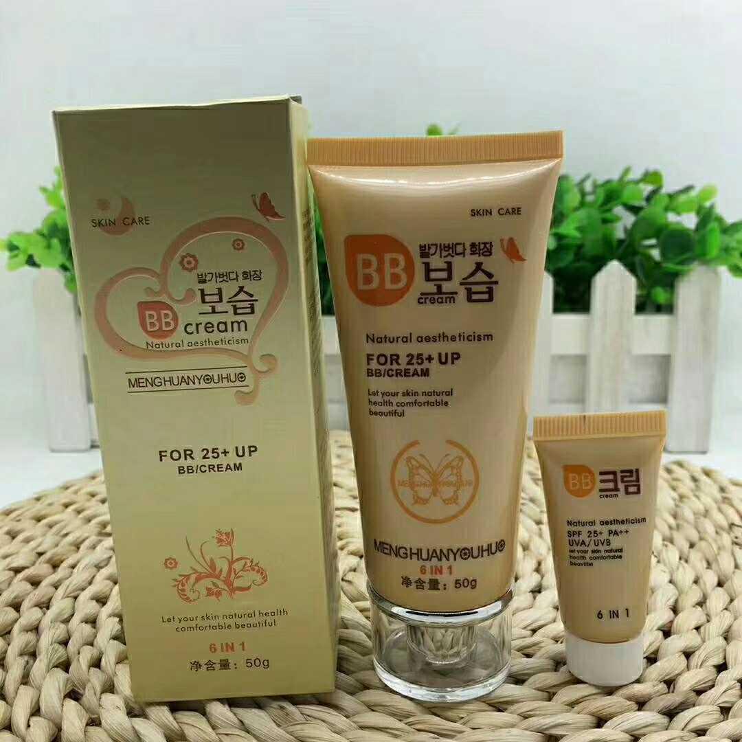 genuine goods fantasy temptation herbal essence extract bb cream even skin color hydrating moisturizing and nourishing nude makeup concealer details Picture