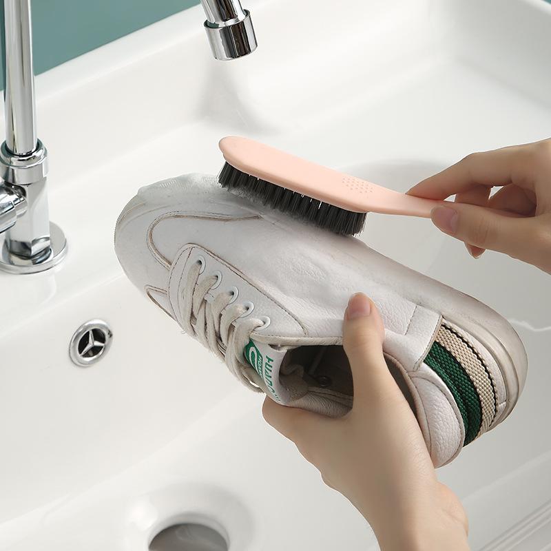 household shoe brush clothes cleaning brush soft brush does not hurt shoe brushing clothes cleaning shoe brush shoe brush long handle scrubbing brush Specification drawing