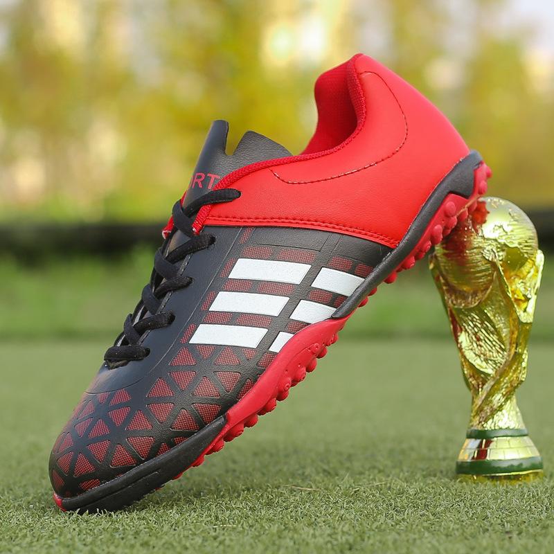 cross-border boys and girls spike turf soccer shoes primary and secondary school students training shoes children's football shoes sneaker combat boots full figure