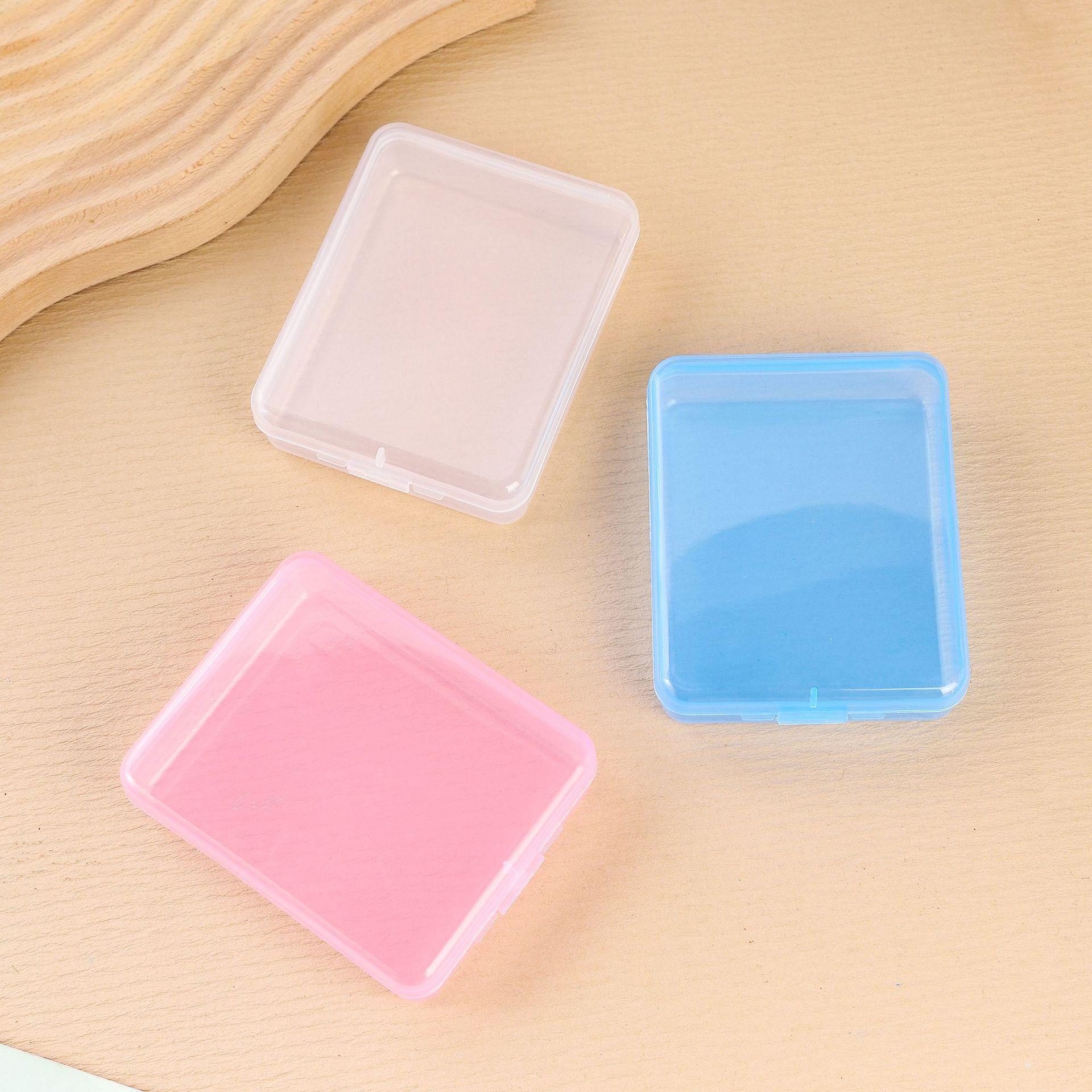 sponge povidone cotton swab packing box lipstick turtle battery mini truck storage box eyelash box transparent powder puff box