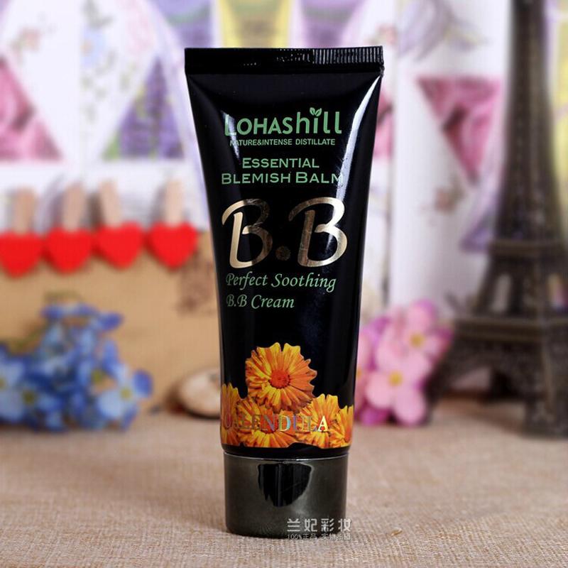Lohashill Lohashill Marigold Soothing BB Cream 60ml Nude Makeup Cream Isolation Moisturizing Concealer Oil Control Foundation details Picture