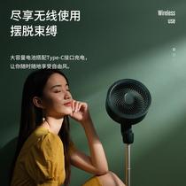 New Electric Fan Household Air Circulator Vertical Fan Remote Control Telescopic Thermantidote Floor Fan Wholesale