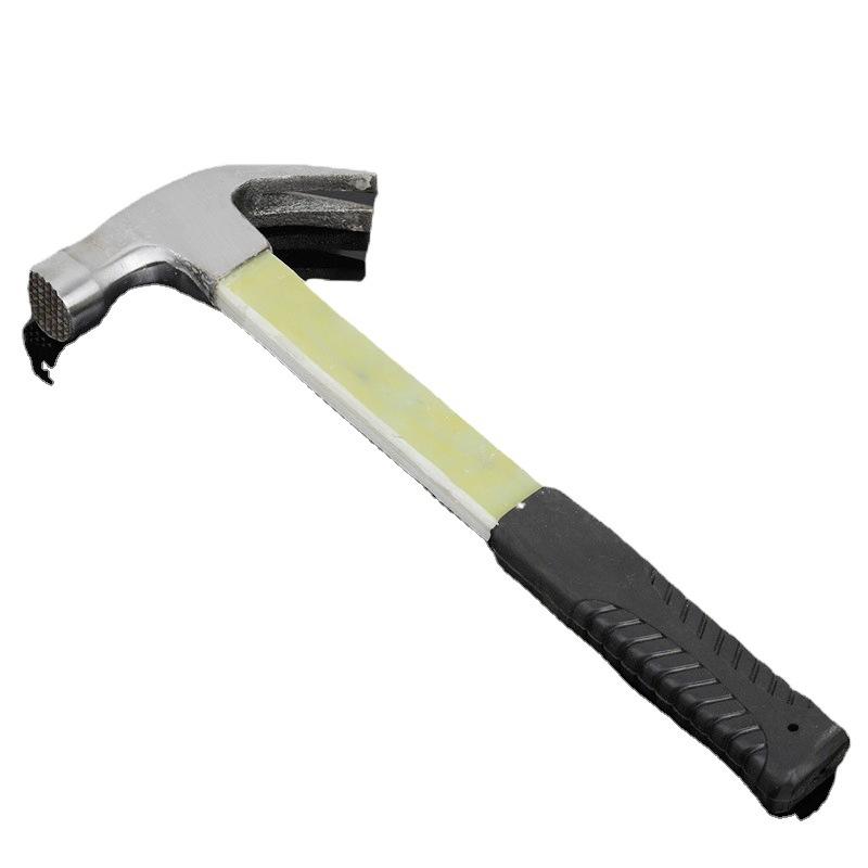 nail hammer manufacturer electric wooden-handle claw hammer nail hammer insulation handle with magnet wooden-handle claw hammer nail hammer hammer reinforced claw hammer head Item Picture