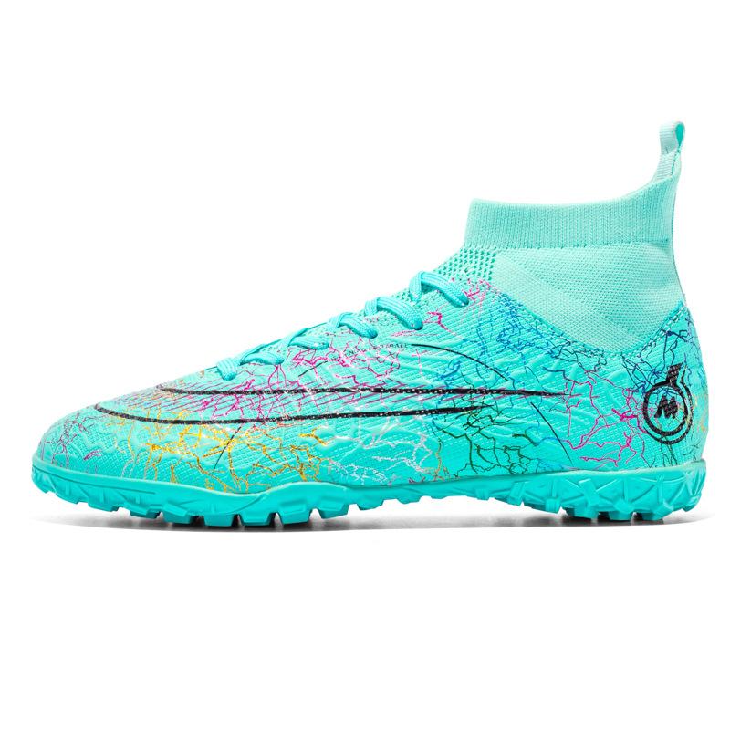 cross-border genuine goods high-top soccer shoes new student adult assassin 14 football boots outdoor sports children's football shoes Item Picture