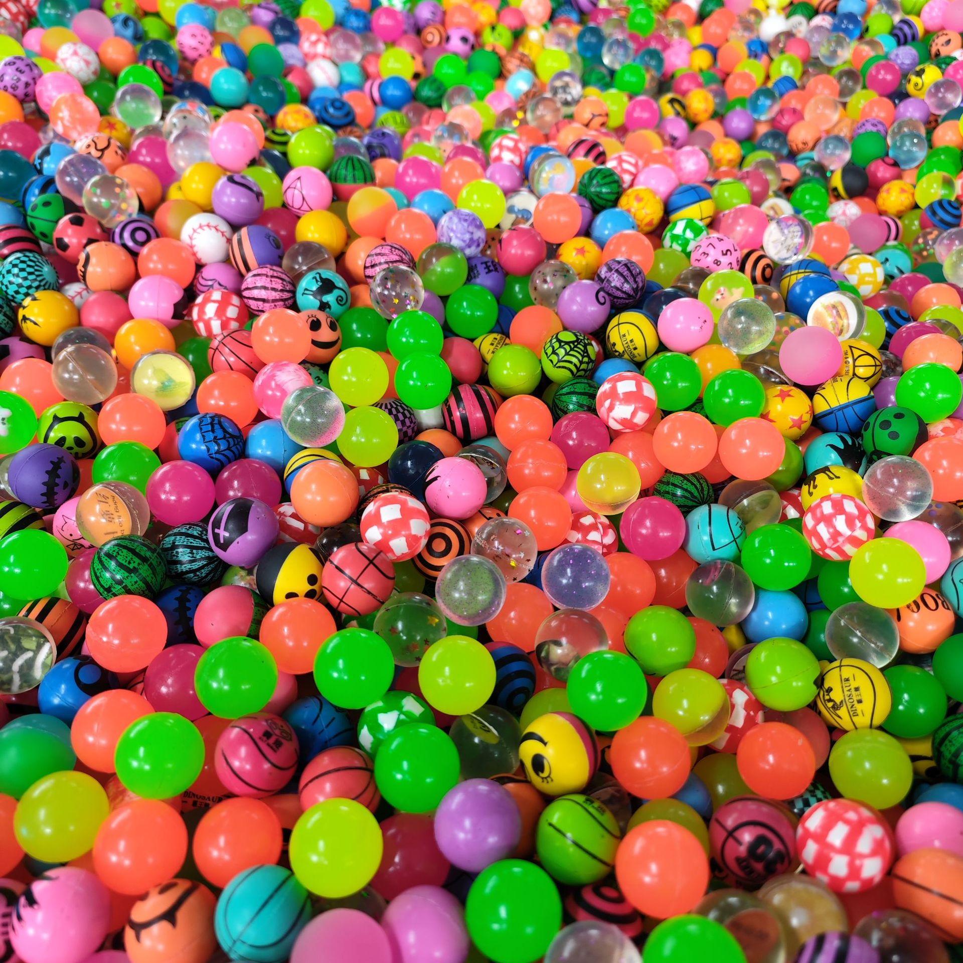 32mm rubber bouncy ball egg twister special bouncing ball capsule toy ball toy all good elastic ball new jumping ball