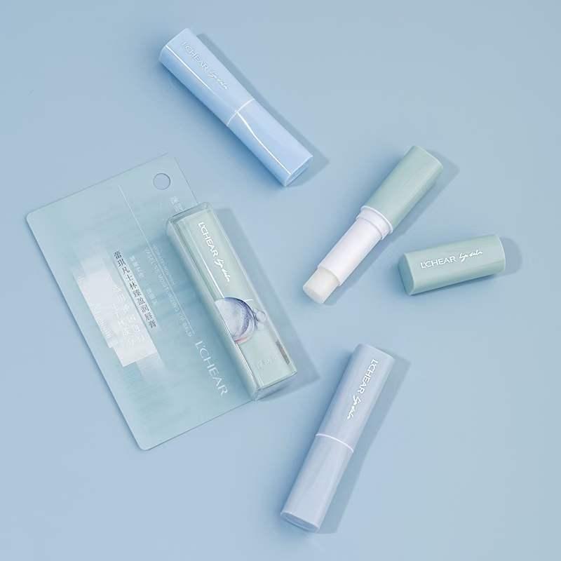 lchear e513 vaseline zhenying lip balm winter women's lipstick base hydrating and anti-dry chapstick wholesale Specification drawing