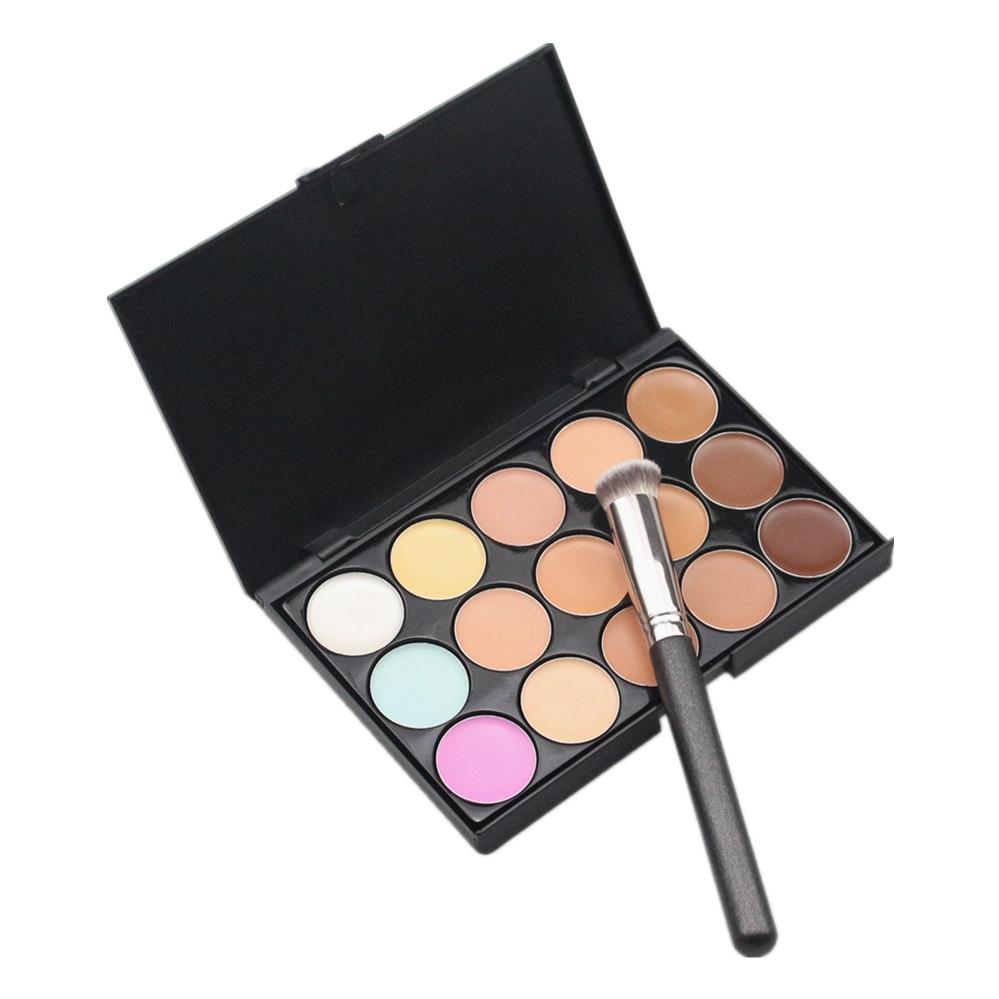 internet celebrities recommend 270 concealer brush makeup tools 15-color concealer combination beauty tools in stock full figure