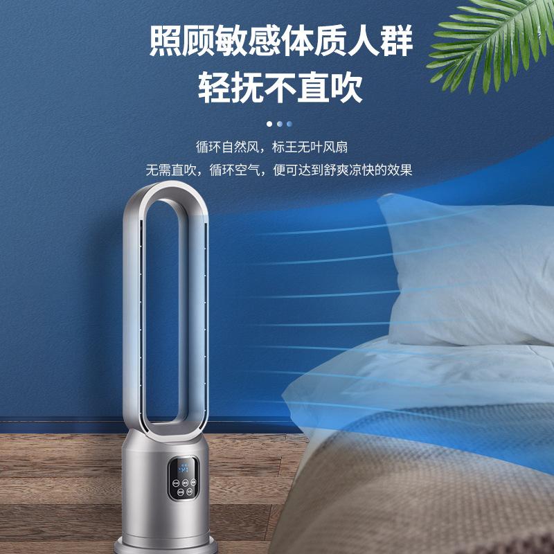 bladeless fan electric fan air circulator air flow fan remote control anion labeling processing customized gift list