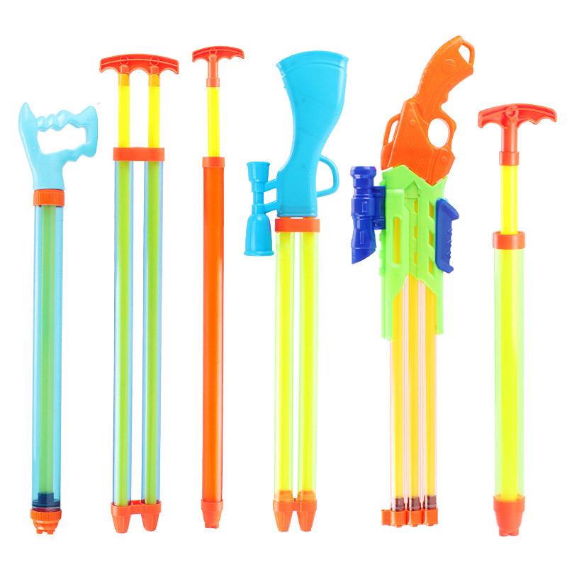 new children's summer beach drifting water gun toy water cannon pull-out boy outdoor water playing water fight water shooting