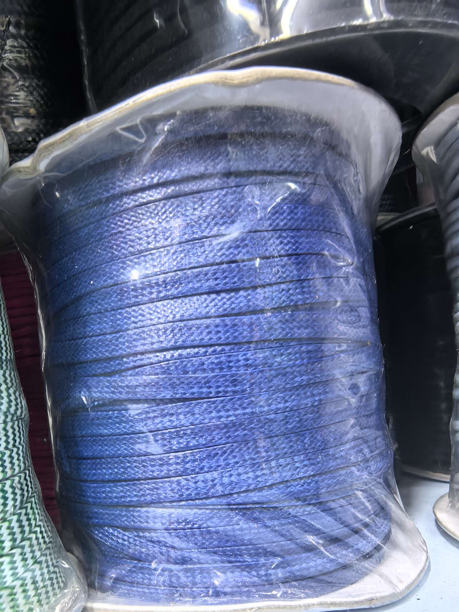 韩国蜡线涤纶丝编织包挂打结专用厂家直销1mm1.5mm2mm3mm各种尺寸齐全手链编织项链挂绳饰品挂饰详情图2