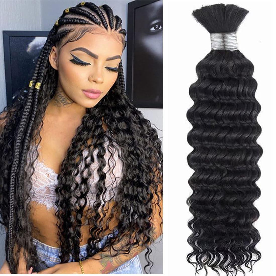 wig all real hair real human hair hair bulk hair band deep wave smooth hair human hair european and american bulk hair