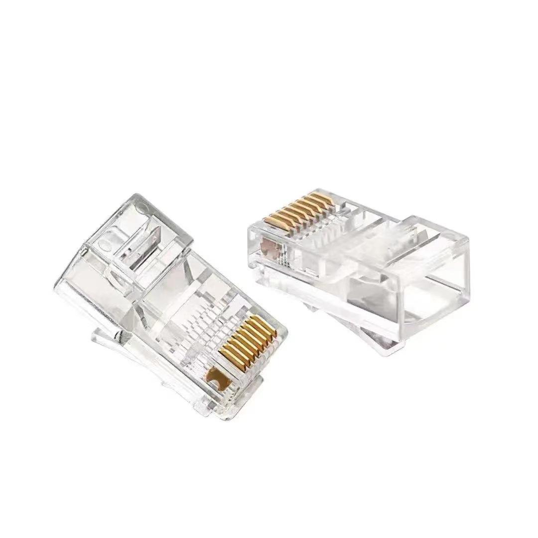 ultra-five rj45 modular plug network cable 8p8c network cable network cable monitoring router connector factory direct supply