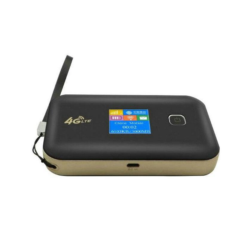 4G Router Cat4 Mobile Wifi Power Bank 6800Mah Card Portable Router