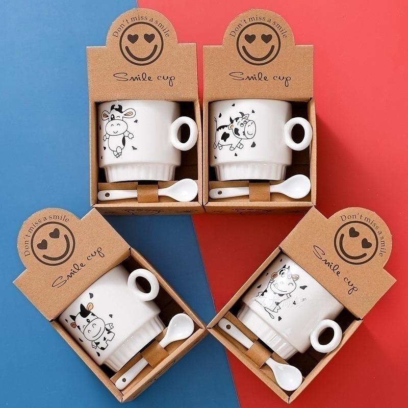 ceramic cup gift set coffee cup creative mug logo promotion gift cup gift cup