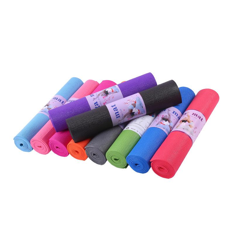 pvc yoga mat 6mm lengthened sit-ups mat thick non-slip mat yoga blanket sports fitness mat factory Specification drawing