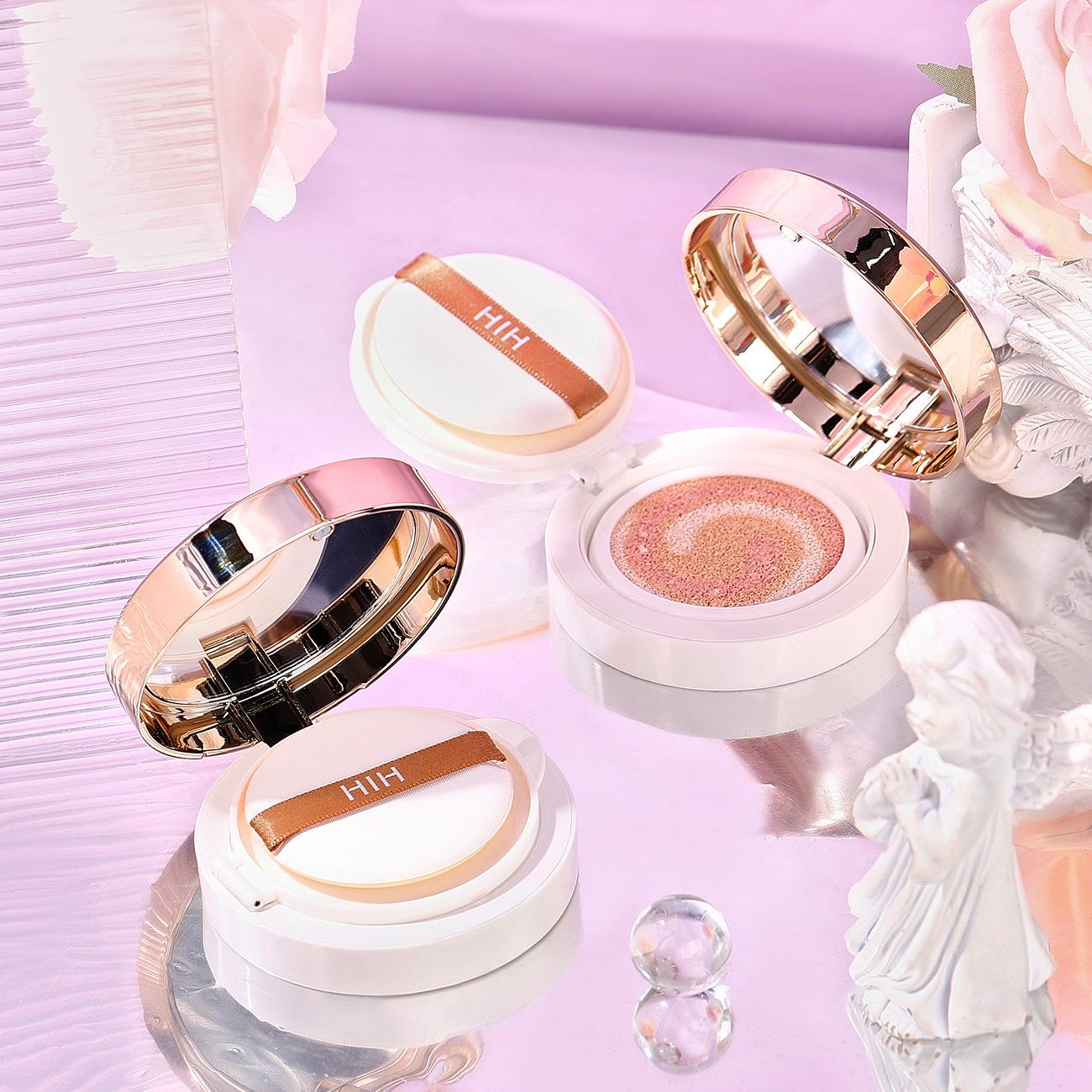 three-color soft focus air cushion bb cream waterproof sweat-proof oil-control concealer cream isolation cream foundation Specification drawing