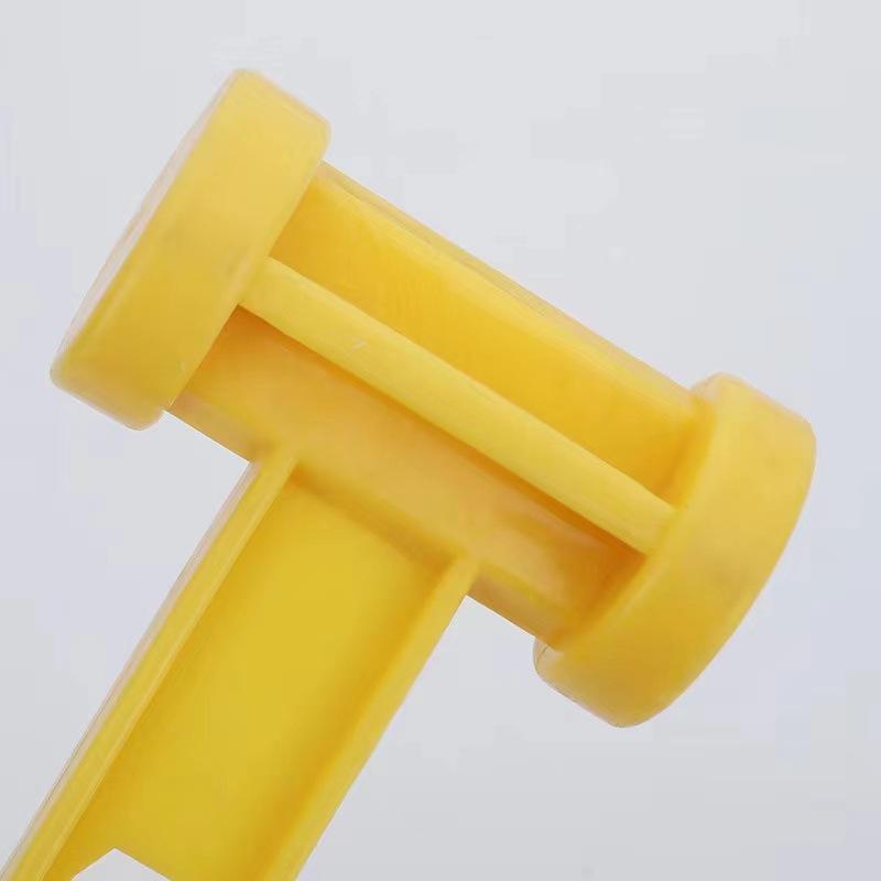 plastic hammer ground claw hammer claw hammer claw hammer plastic small hammer tent canopy hammer tent nail ball hammer back beating Specification drawing