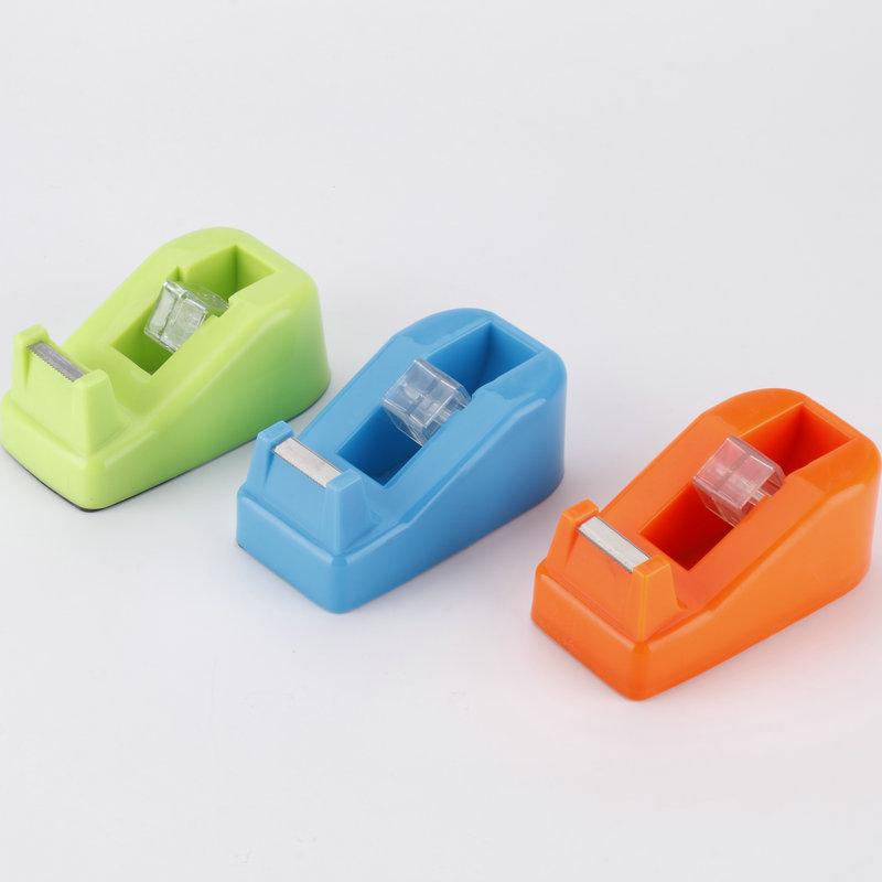 manufacturers supply small tape cutter plastic office transparent tape holder carton packing machine