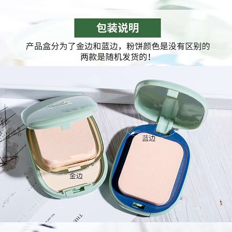 Mermaid Refreshing Powder Finishing Concealer Skin Grinding Wet and Dry Dual-Use Long-Lasting Invisible Pore Waterproof Smear-Proof Beauty Makeup details Picture