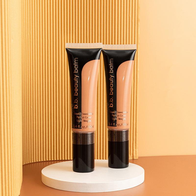 exclusive for cross-border concealer acne cover foundation bb cream moisturizing and waterproof sweat-proof smear-proof makeup lightweight natural long lasting liquid foundation details Picture