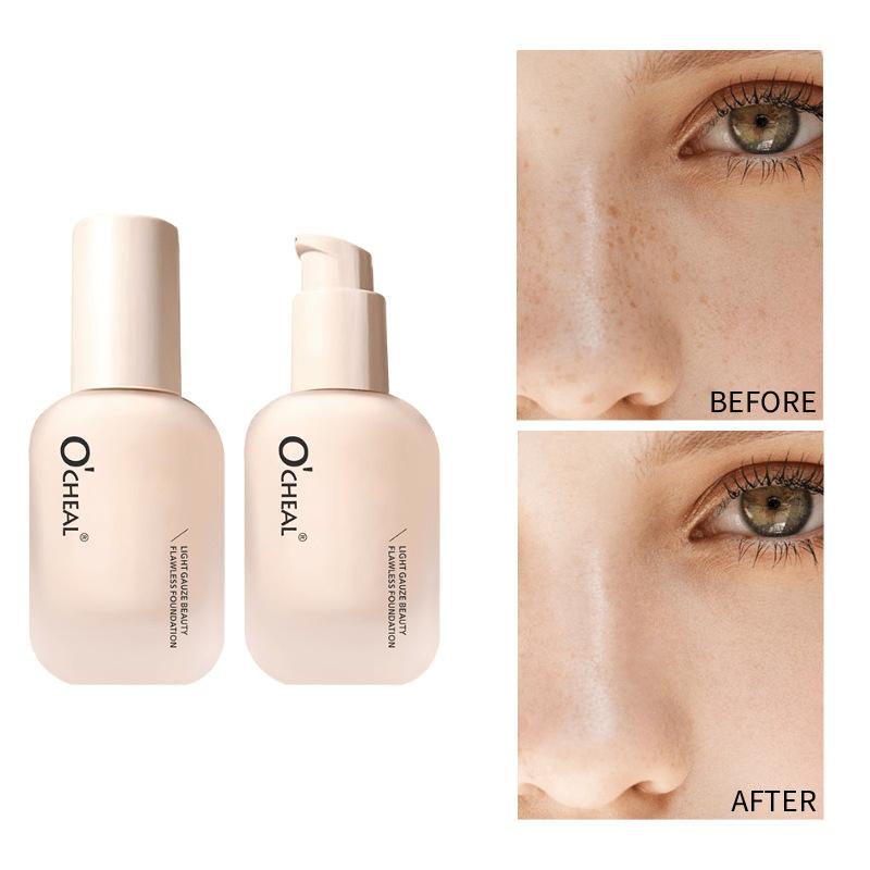 l light and flawless foundation liquid natural clear concealer moisturizing coated makeup bb cream