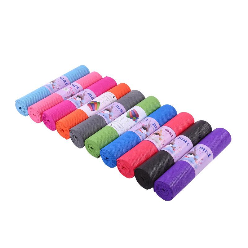 pvc yoga mat 6mm lengthened sit-ups mat thick non-slip mat yoga blanket sports fitness mat factory Application Scenario